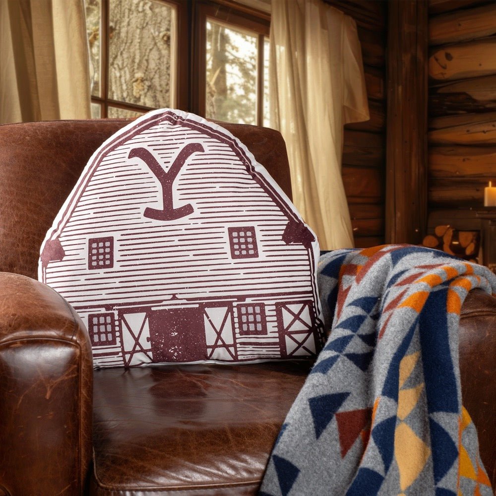 Yellowstone Barn Pillow - Paramount Shop