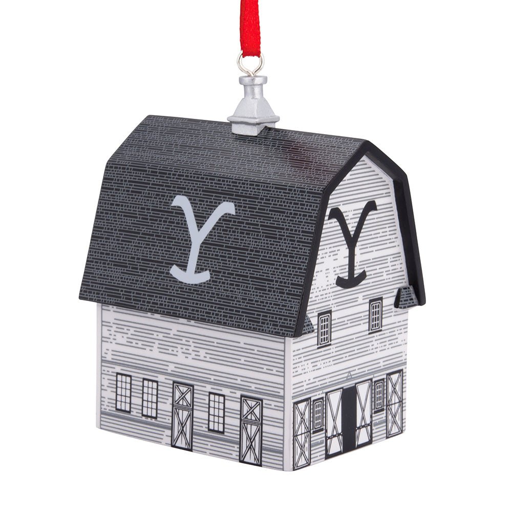 Yellowstone Barn Resin Hallmark Ornament - Paramount Shop