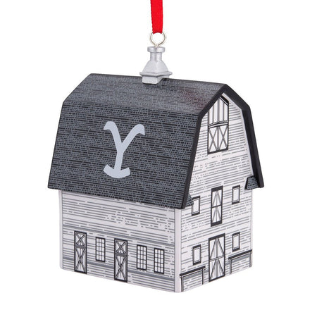 Yellowstone Barn Resin Hallmark Ornament - Paramount Shop