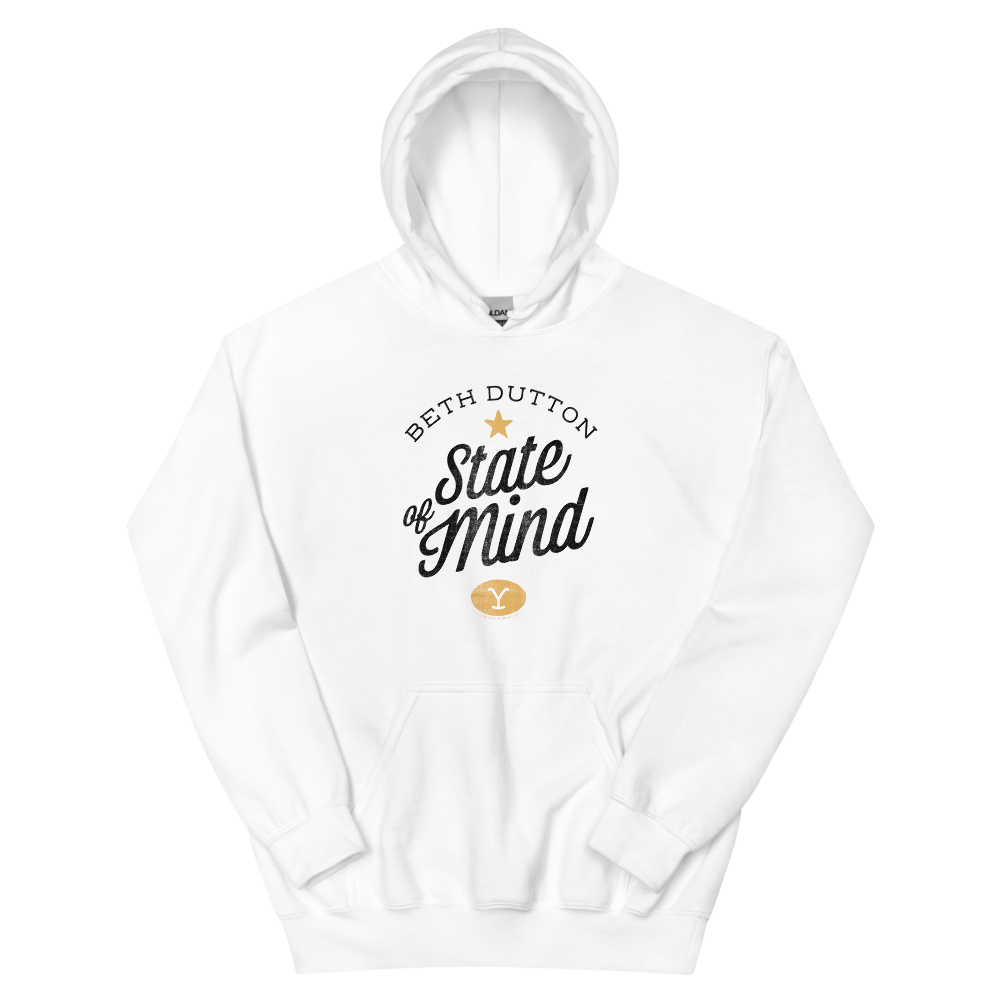 Yellowstone Beth Dutton State of Mind Hooded Sweatshirt - Paramount Shop