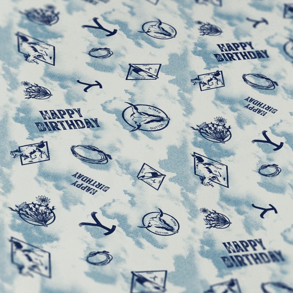 Yellowstone Birthday Gift Wrap - Paramount Shop