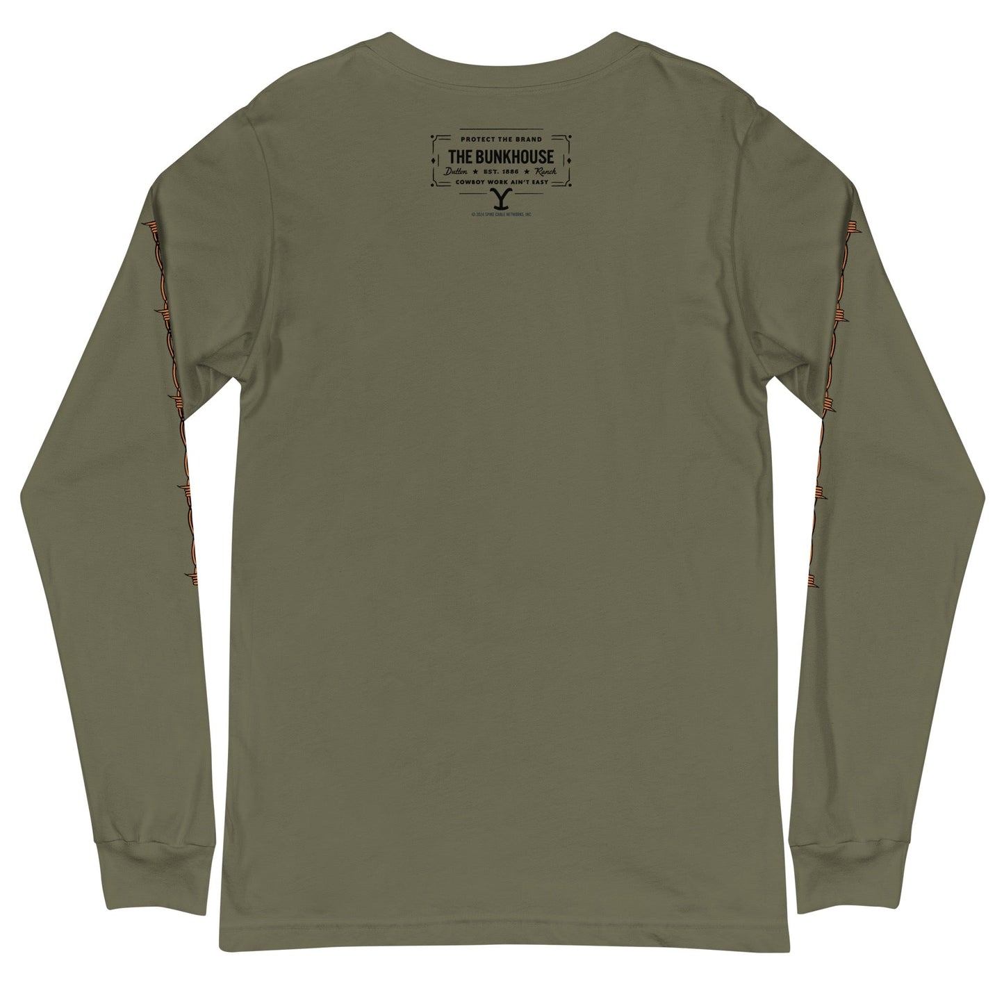 Yellowstone Bunkhouse Bison Long Sleeve T - Shirt - Paramount Shop