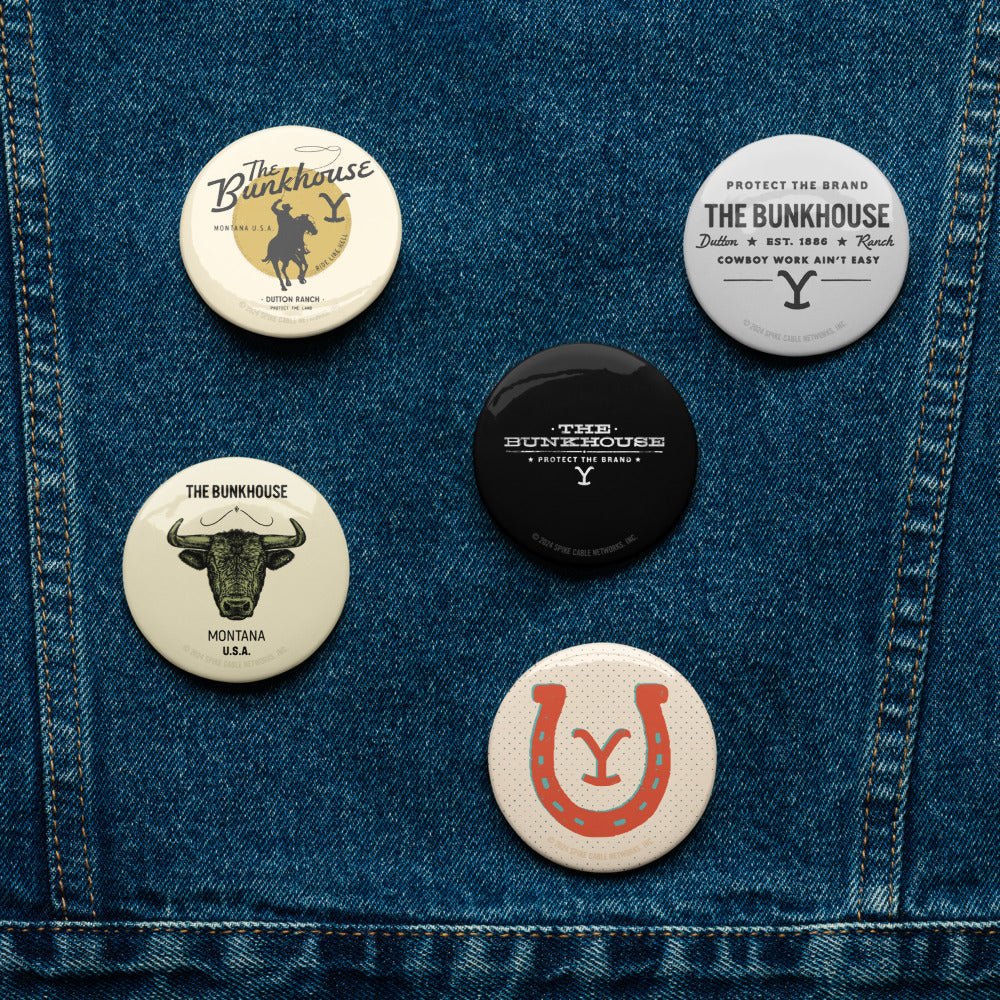 Yellowstone Bunkhouse Pin Set - Paramount Shop