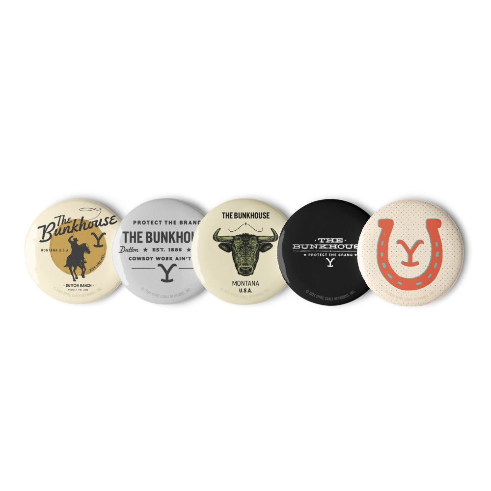 Yellowstone Bunkhouse Pin Set - Paramount Shop