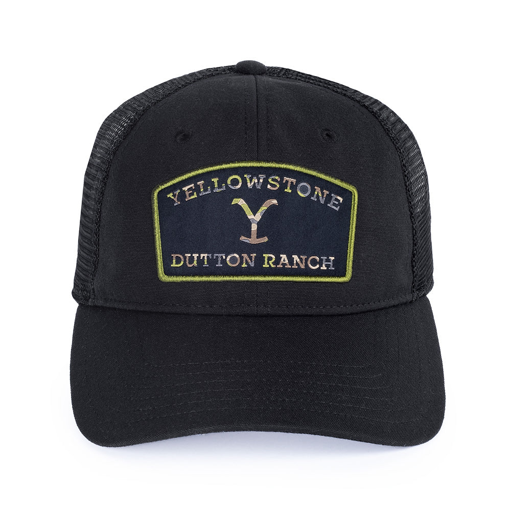 Yellowstone Camo Patch Trucker Hat - Paramount Shop