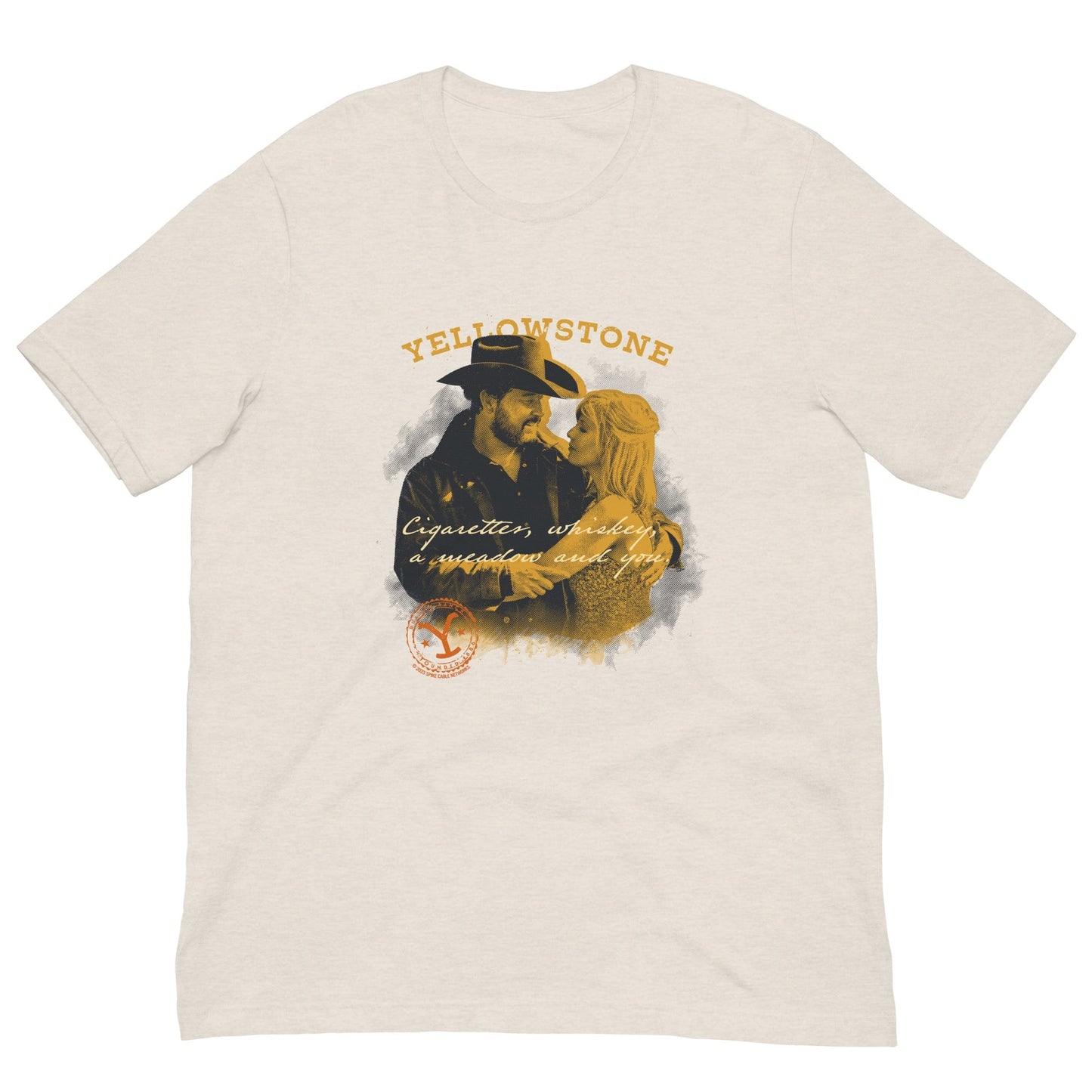 Yellowstone Cigarettes Whiskey and You Short Sleeve T - Shirt - Paramount Shop