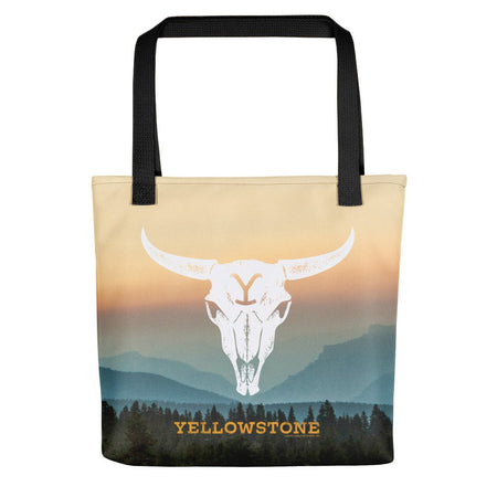 Yellowstone Cow Skull Premium Tote Bag - Paramount Shop