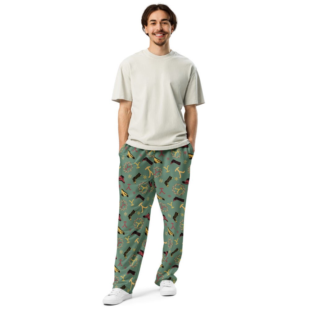 Yellowstone Cowboy Christmas Lounge Pants - Paramount Shop