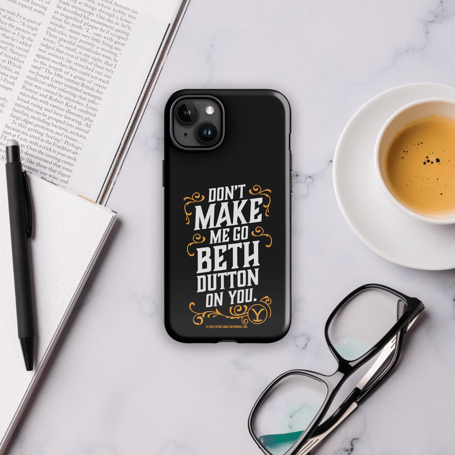 Yellowstone Don't Make Me Go Beth Dutton On You Tough Phone Case - iPhone - Paramount Shop