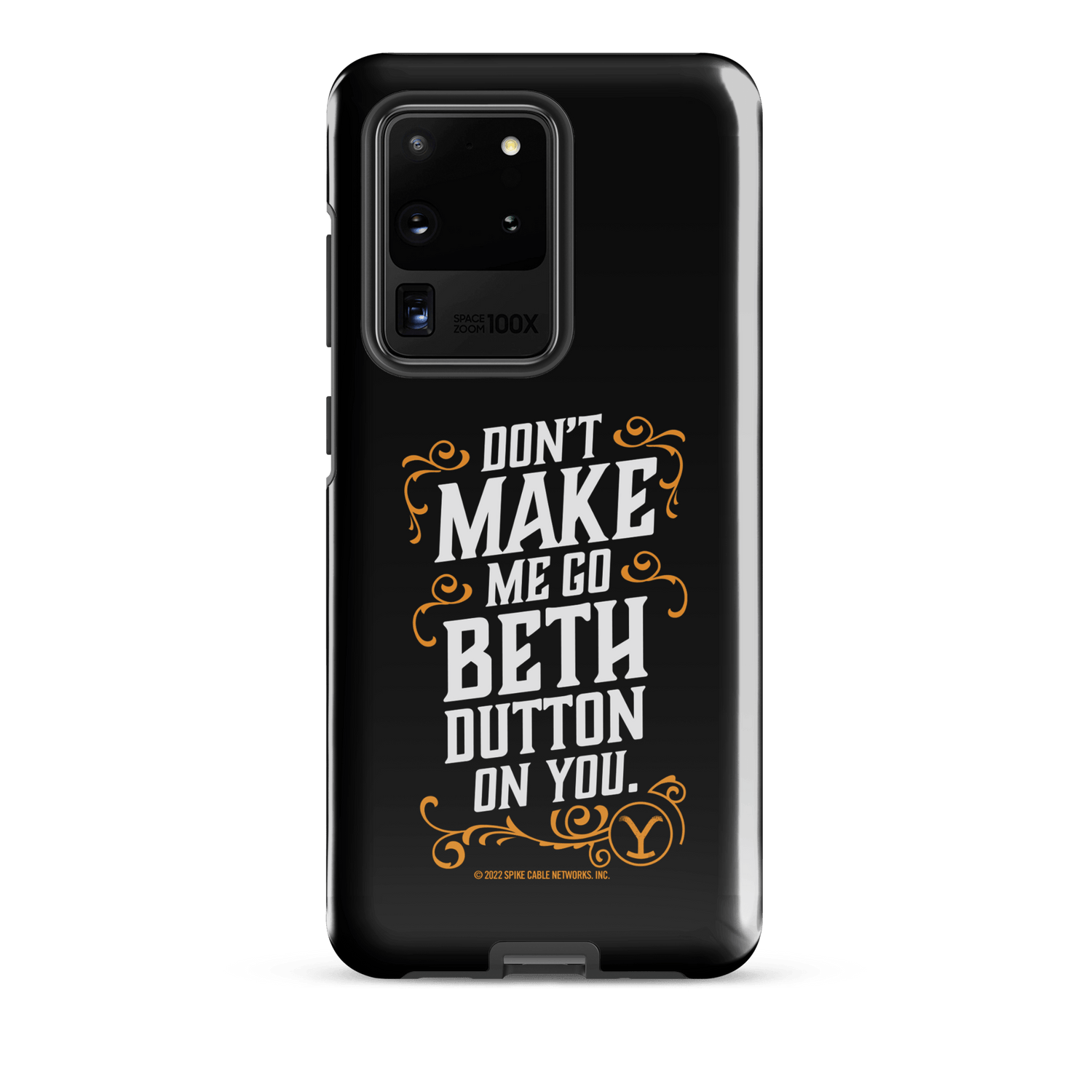 Yellowstone Don't Make Me Go Beth Dutton On You Tough Phone Case - Samsung - Paramount Shop