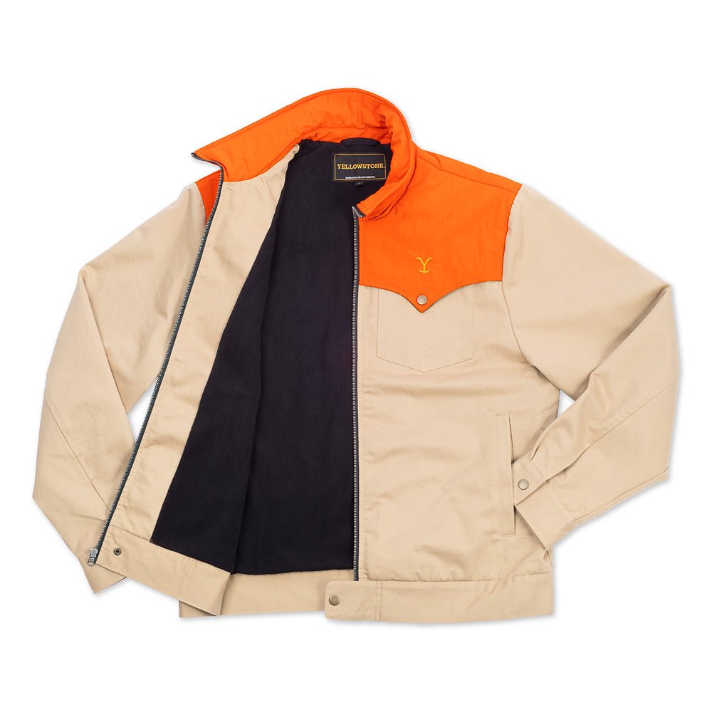 Yellowstone Dutton Colorblock Panel Heavy Duty Jacket - Paramount Shop