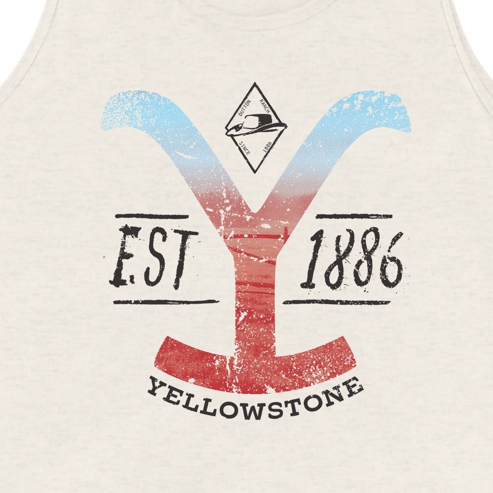 Yellowstone Dutton Ranch Est. 1886 Tank Top - Paramount Shop