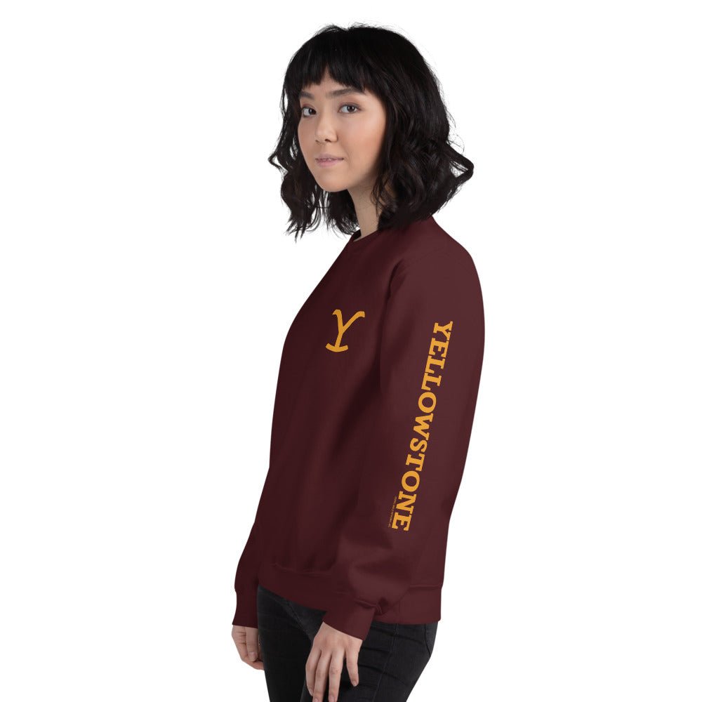 Yellowstone Dutton Ranch Fleece Crewneck Sweatshirt - Paramount Shop