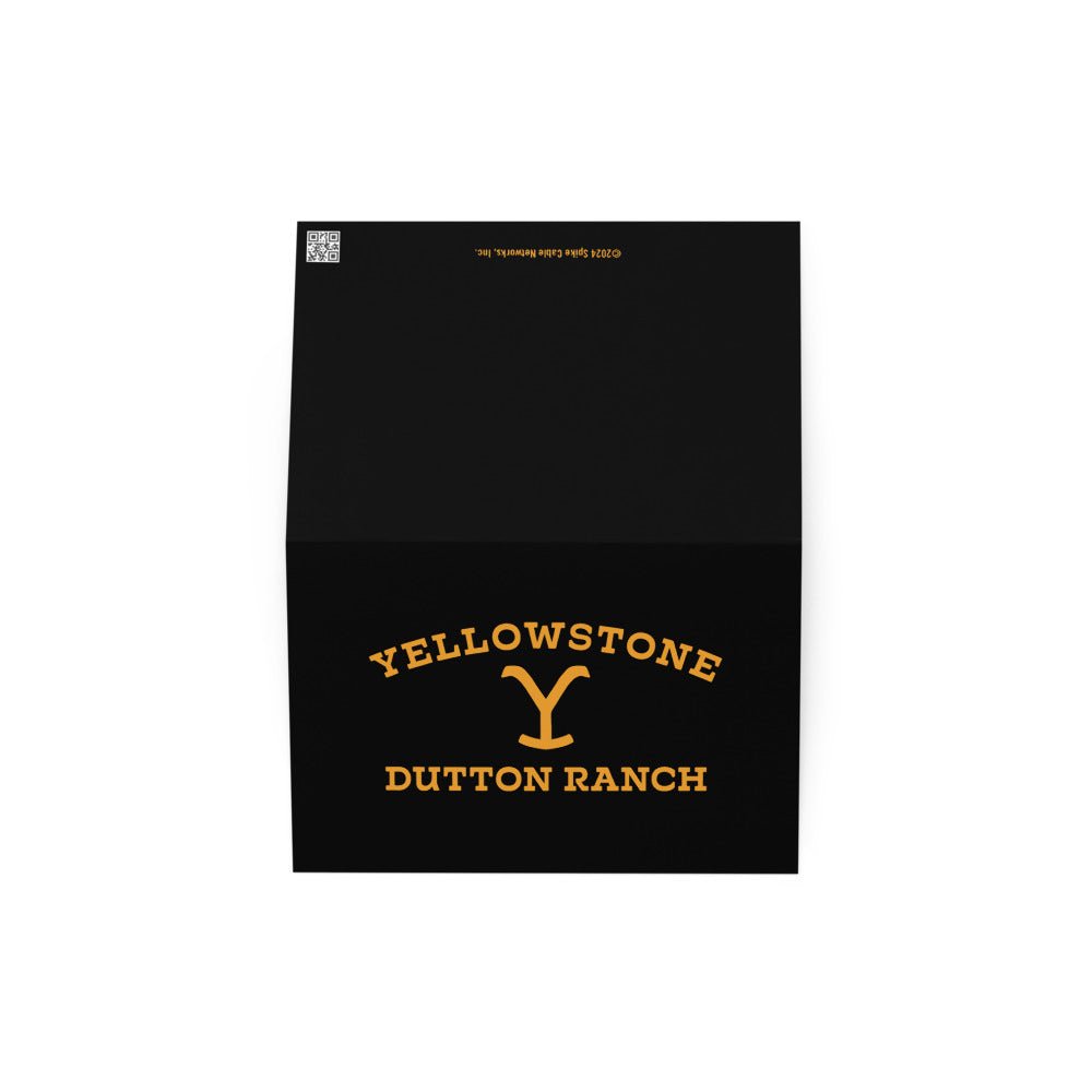 Yellowstone Dutton Ranch Greeting Card - Paramount Shop