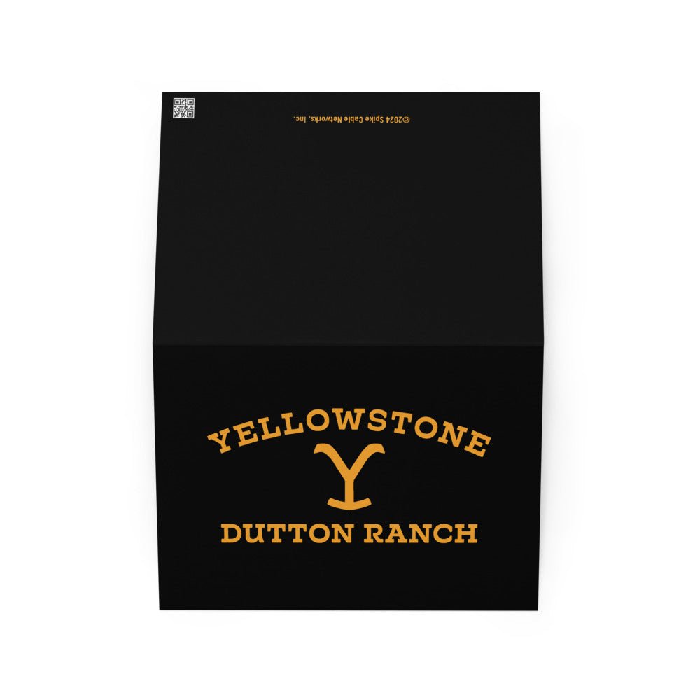 Yellowstone Dutton Ranch Greeting Card - Paramount Shop