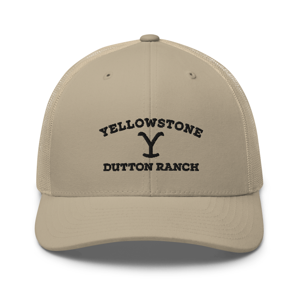 Yellowstone Dutton Ranch Logo Retro Trucker Hat - Paramount Shop