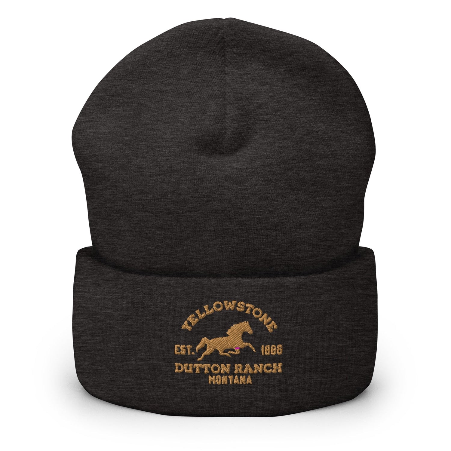 Yellowstone Dutton Ranch Montana Embroidered Beanie - Paramount Shop