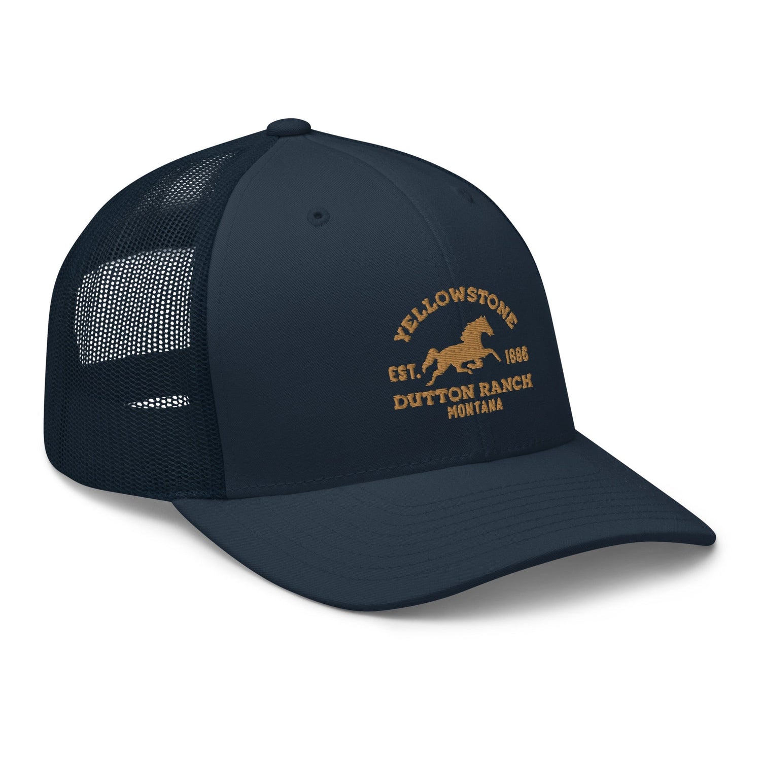 Yellowstone Dutton Ranch Montana Retro Trucker Hat - Paramount Shop