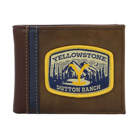 Yellowstone Dutton Ranch Patch Bi - fold Wallet - Paramount Shop