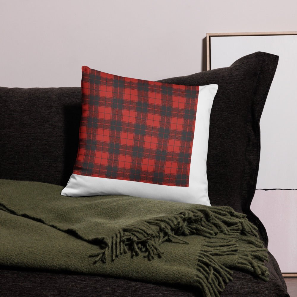 Yellowstone Dutton Ranch Plaid Pillow - Paramount Shop