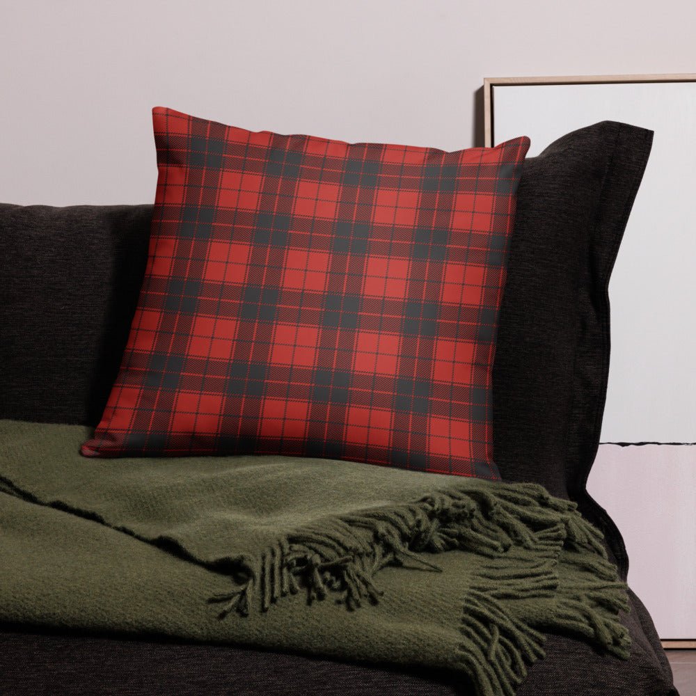 Yellowstone Dutton Ranch Plaid Pillow - Paramount Shop