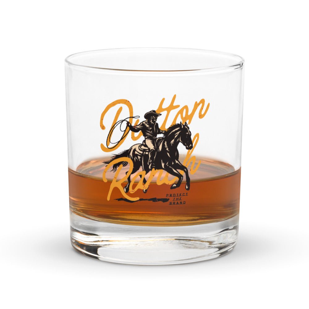 Yellowstone Dutton Ranch Rock Glass - Paramount Shop