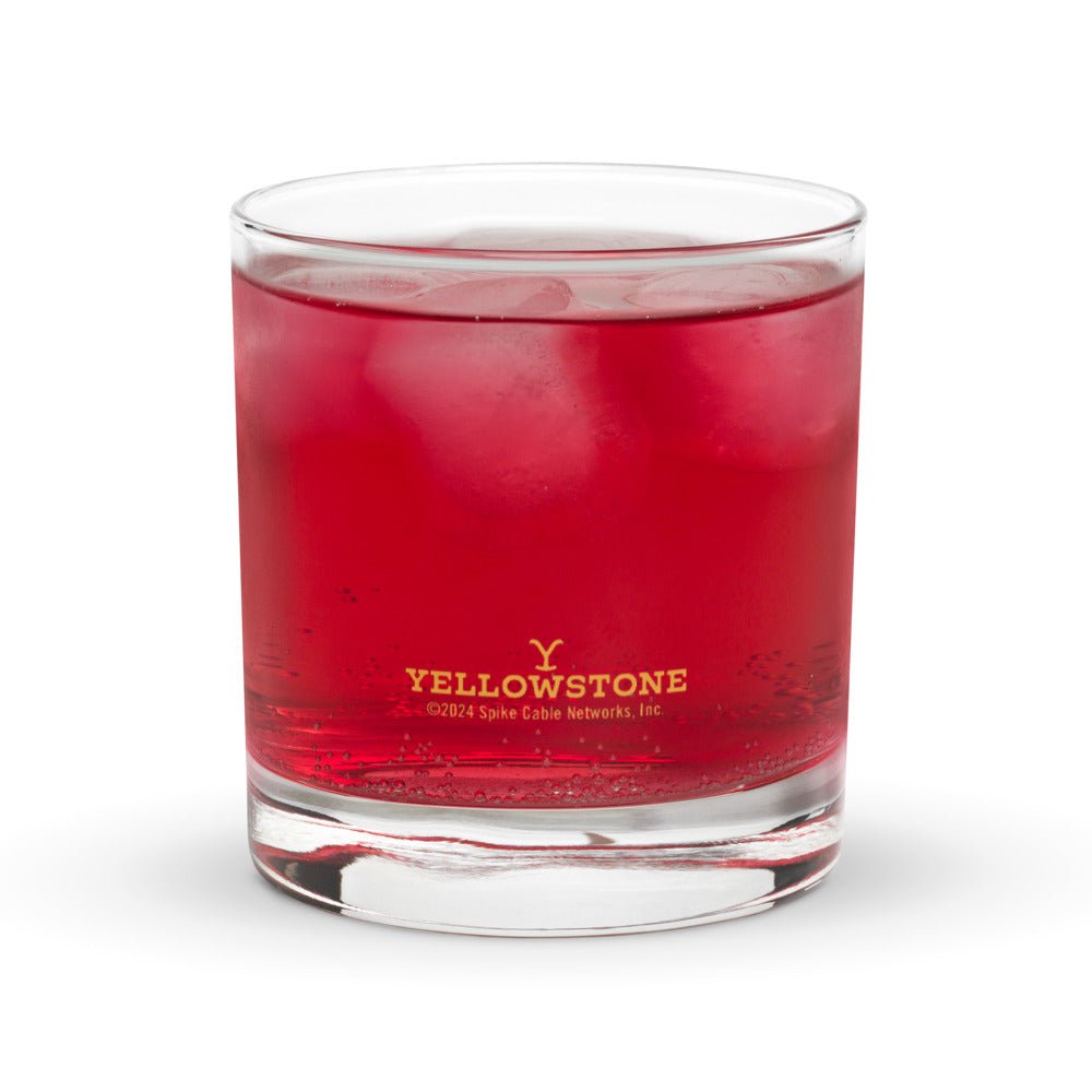 Yellowstone Dutton Ranch Rock Glass - Paramount Shop