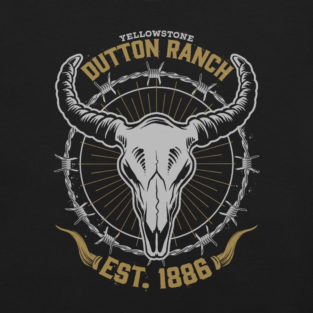 Yellowstone Dutton Ranch Skull Unisex T-Shirt - Paramount Shop