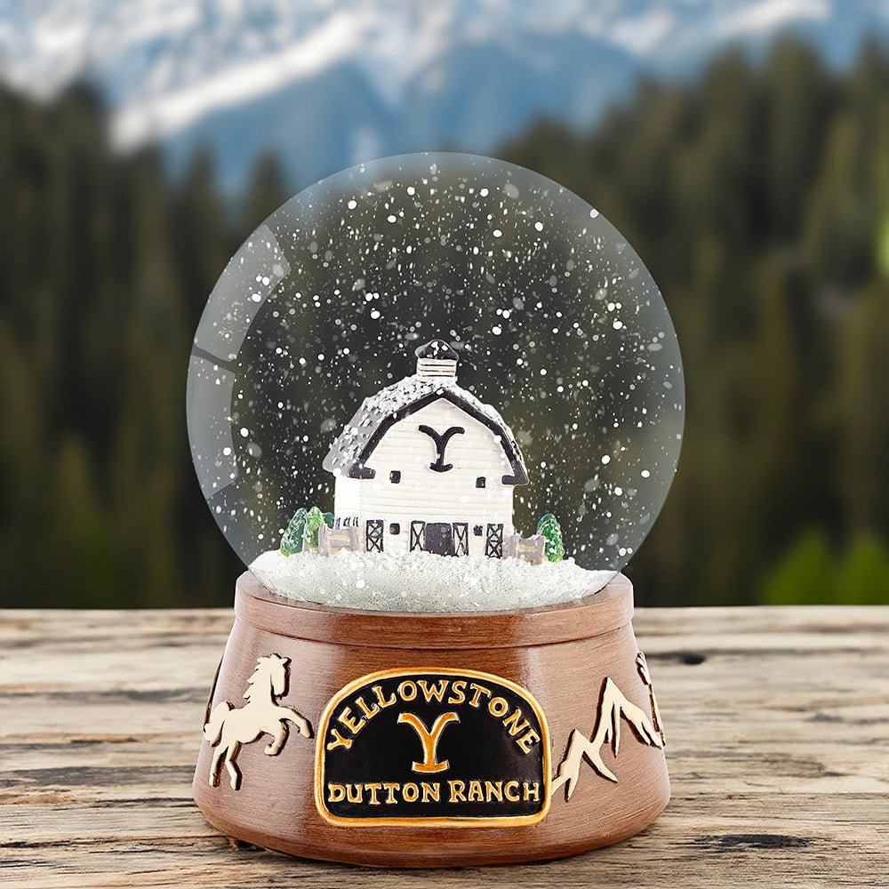 Yellowstone Dutton Ranch Snow Globe - Exclusive - Paramount Shop