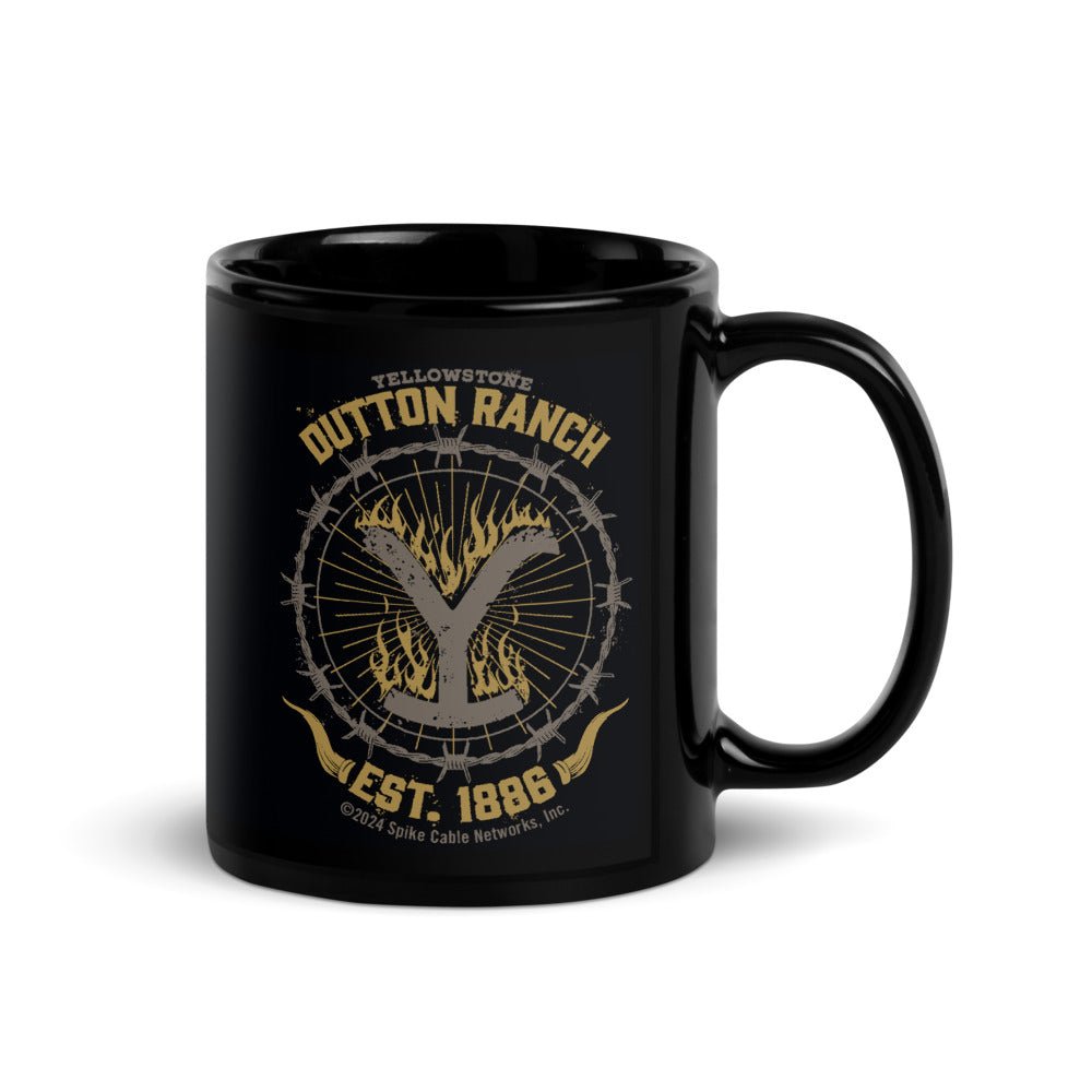 Yellowstone Flaming Logo Mug - Paramount Shop