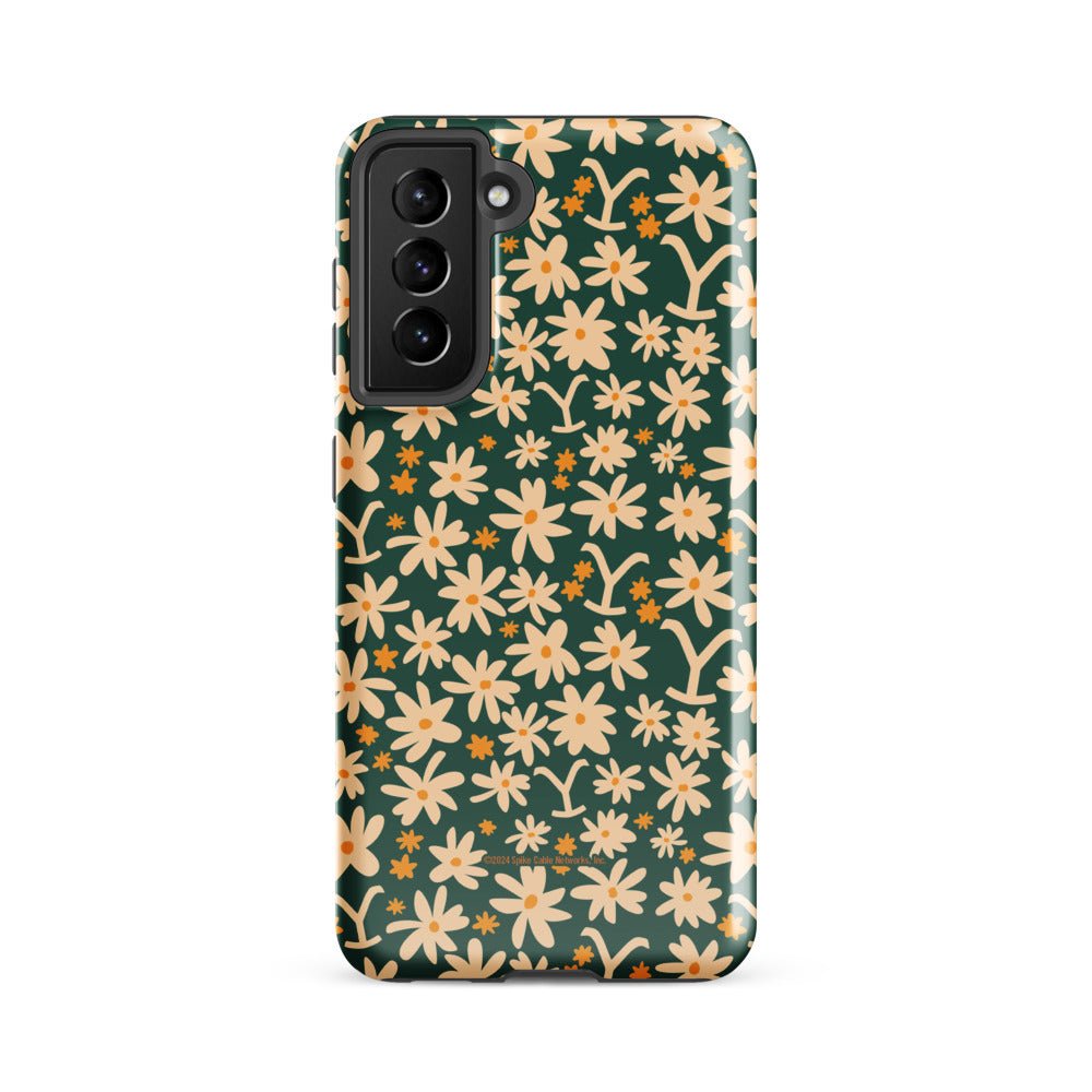 Yellowstone Floral Tough Samsung Case - Paramount Shop