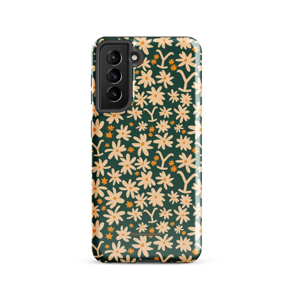 Yellowstone Floral Tough Samsung Case - Paramount Shop