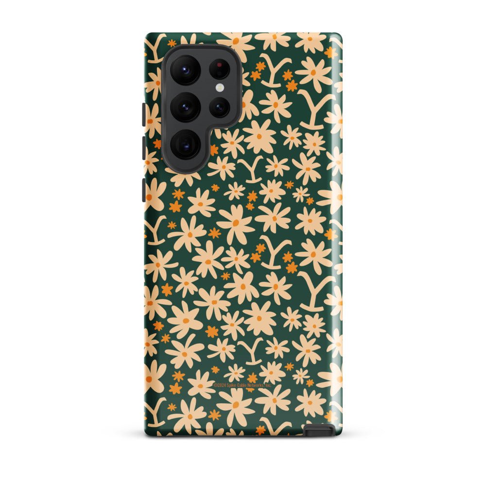 Yellowstone Floral Tough Samsung Case - Paramount Shop