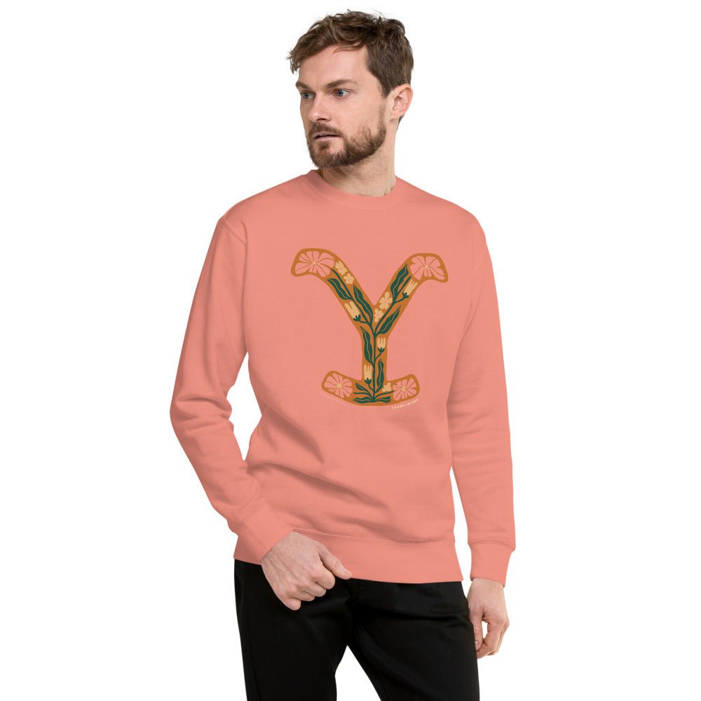 Yellowstone Floral Y Fleece Pullover - Paramount Shop