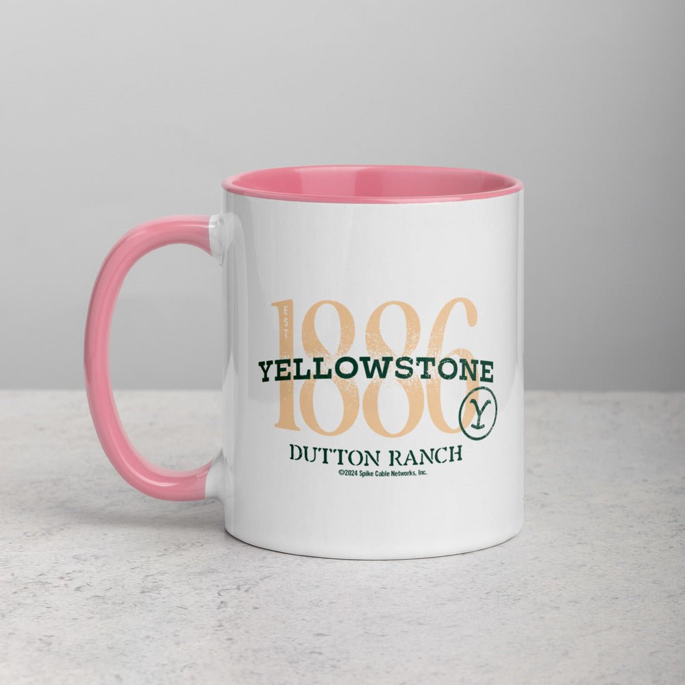 Yellowstone Floral Y Two Tone Mug - Paramount Shop