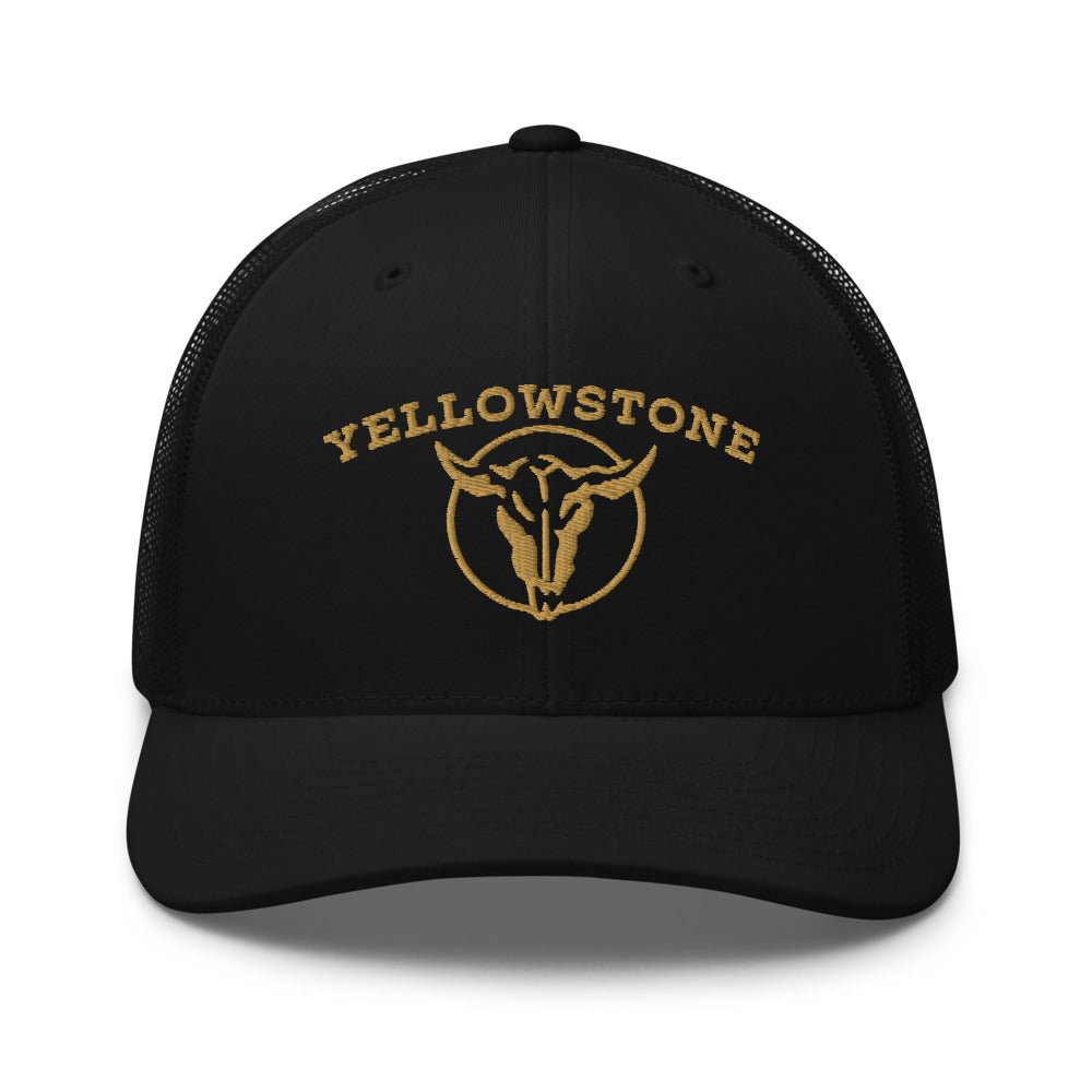 Yellowstone Gold Skull Trucker Hat - Paramount Shop