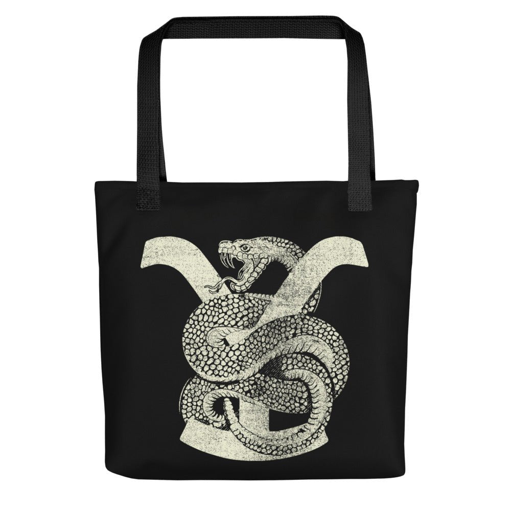 Yellowstone Greyscale Rattlesnake Tote Bag - Paramount Shop