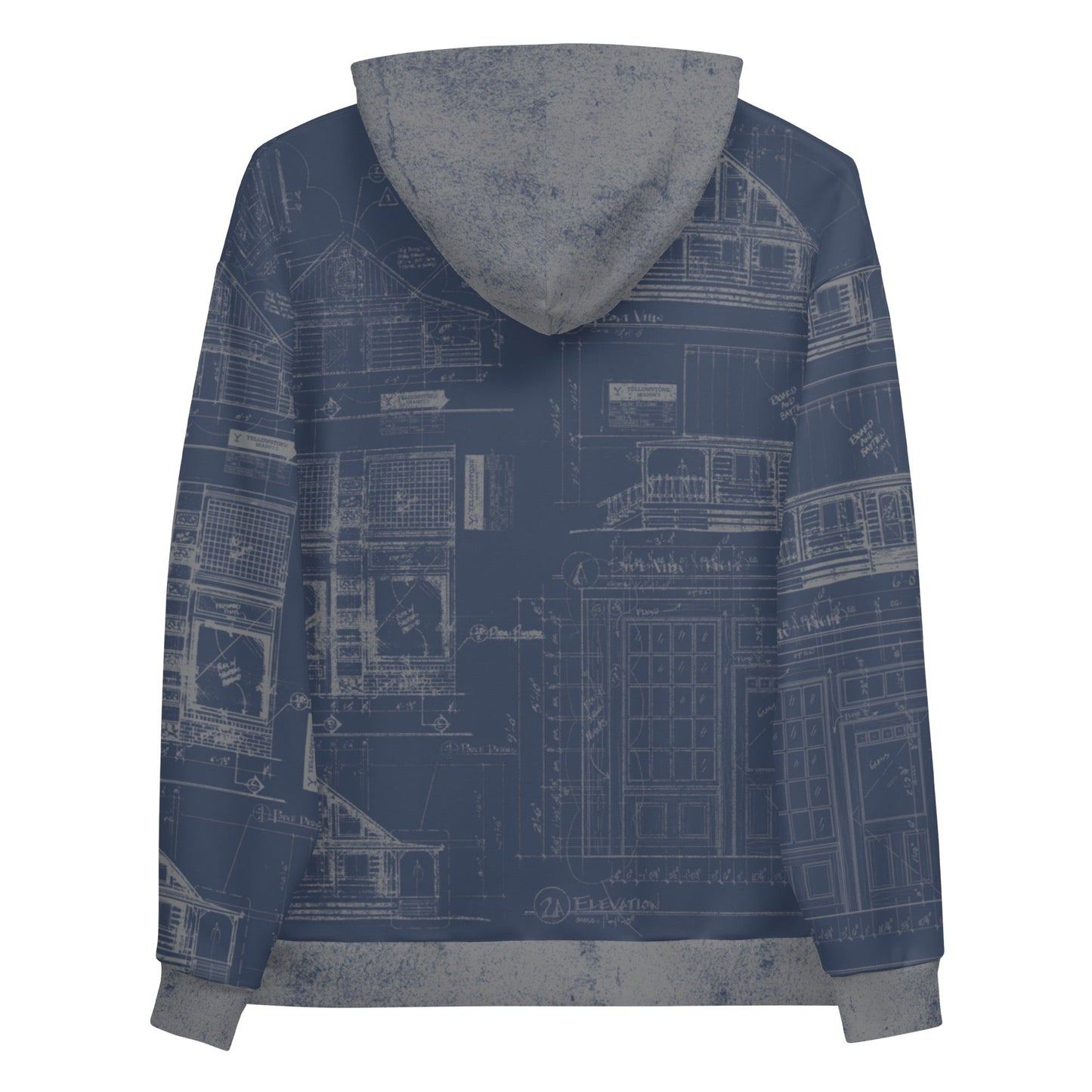 Yellowstone Historic Blueprint Hoodie - Paramount Shop