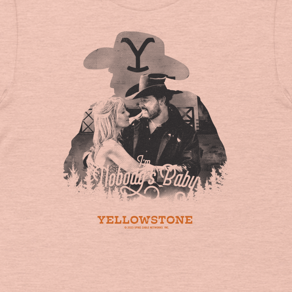 Yellowstone I'm Nobody's Baby Adult Short Sleeve T - Shirt - Paramount Shop