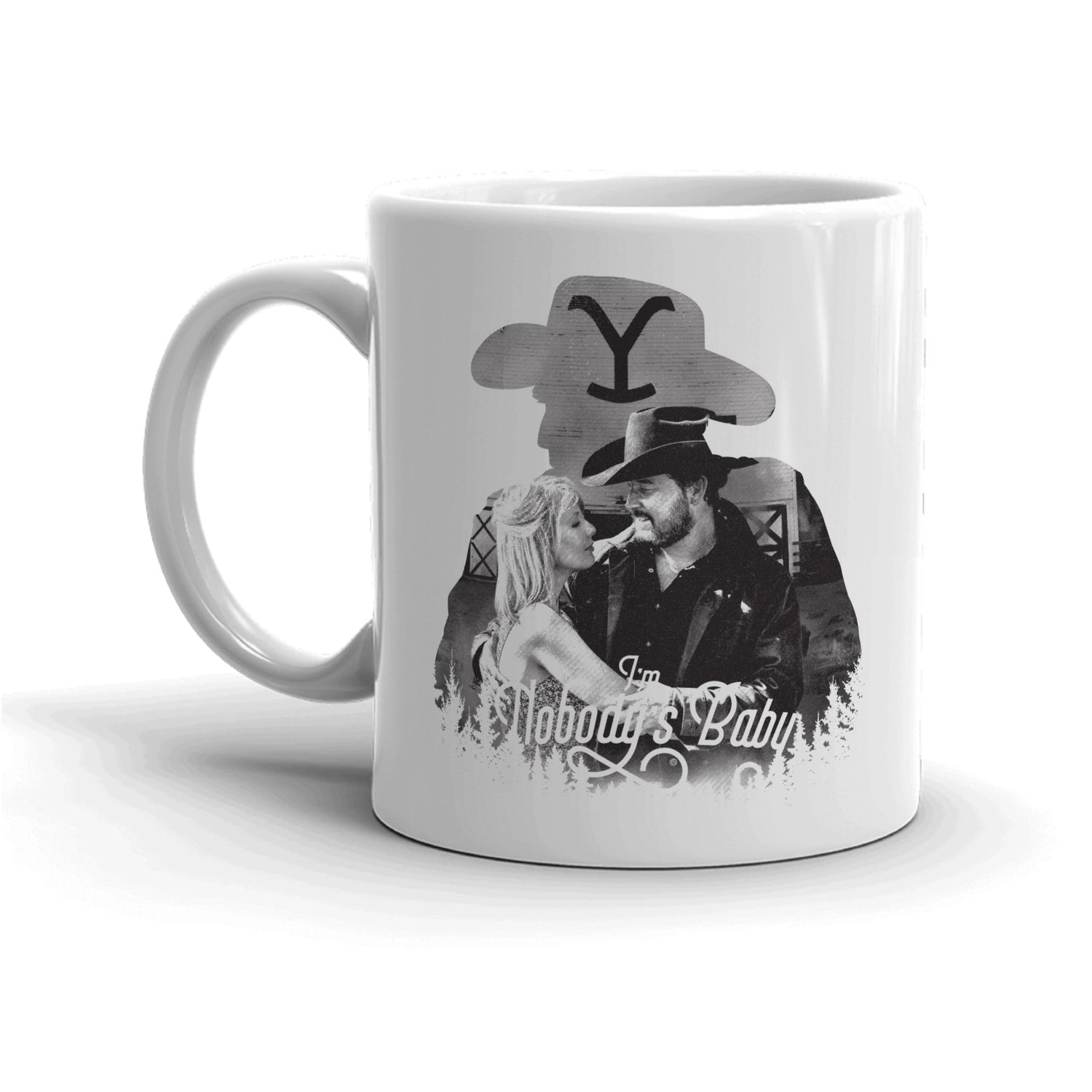 Yellowstone I'm Nobody's Baby White Mug - Paramount Shop