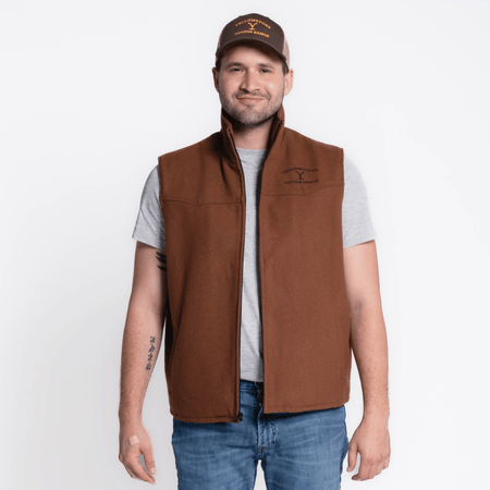 Yellowstone John Dutton As Seen On Wool Blend Vest - Paramount Shop