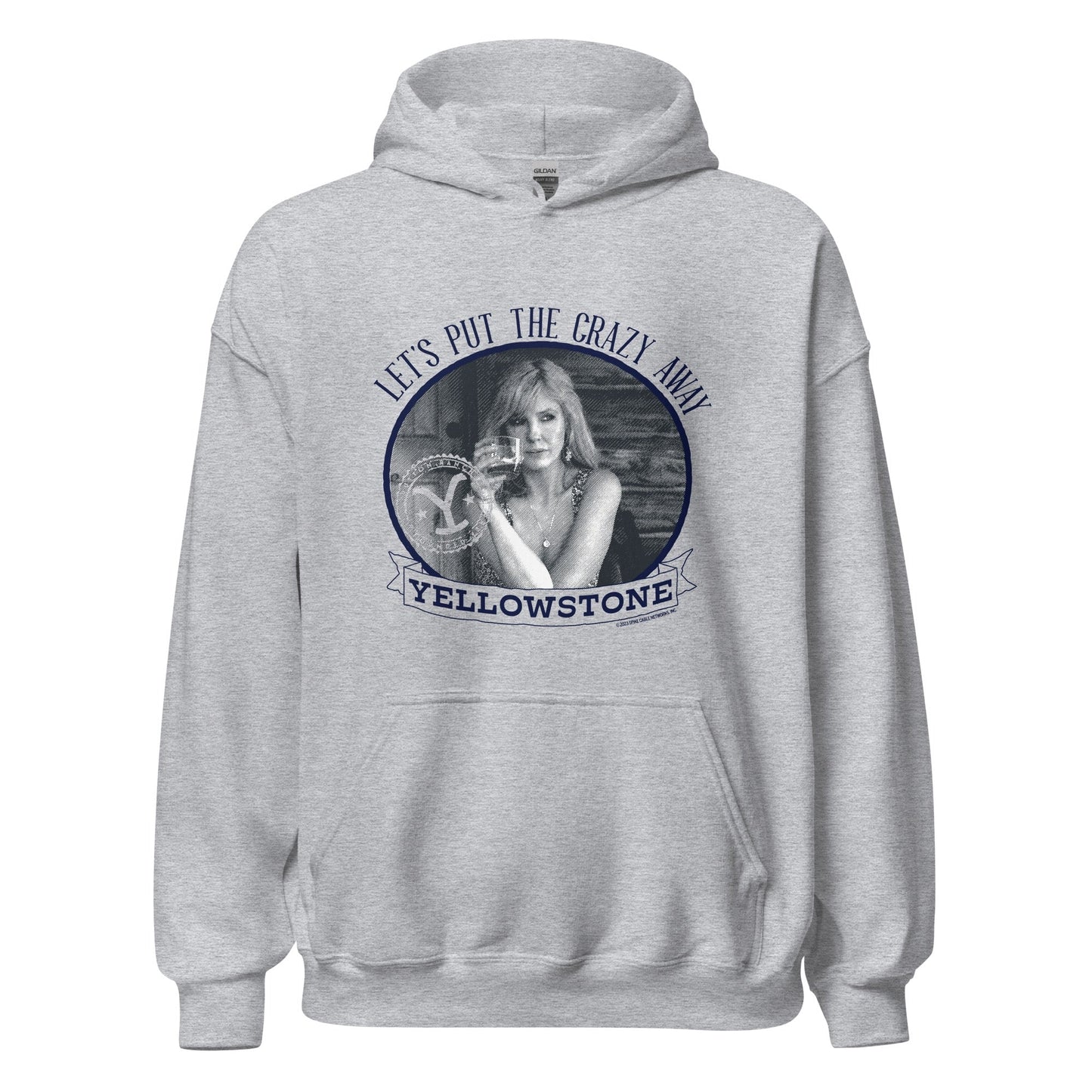 Yellowstone Let's Put the Crazy Away Hoodie - Paramount Shop