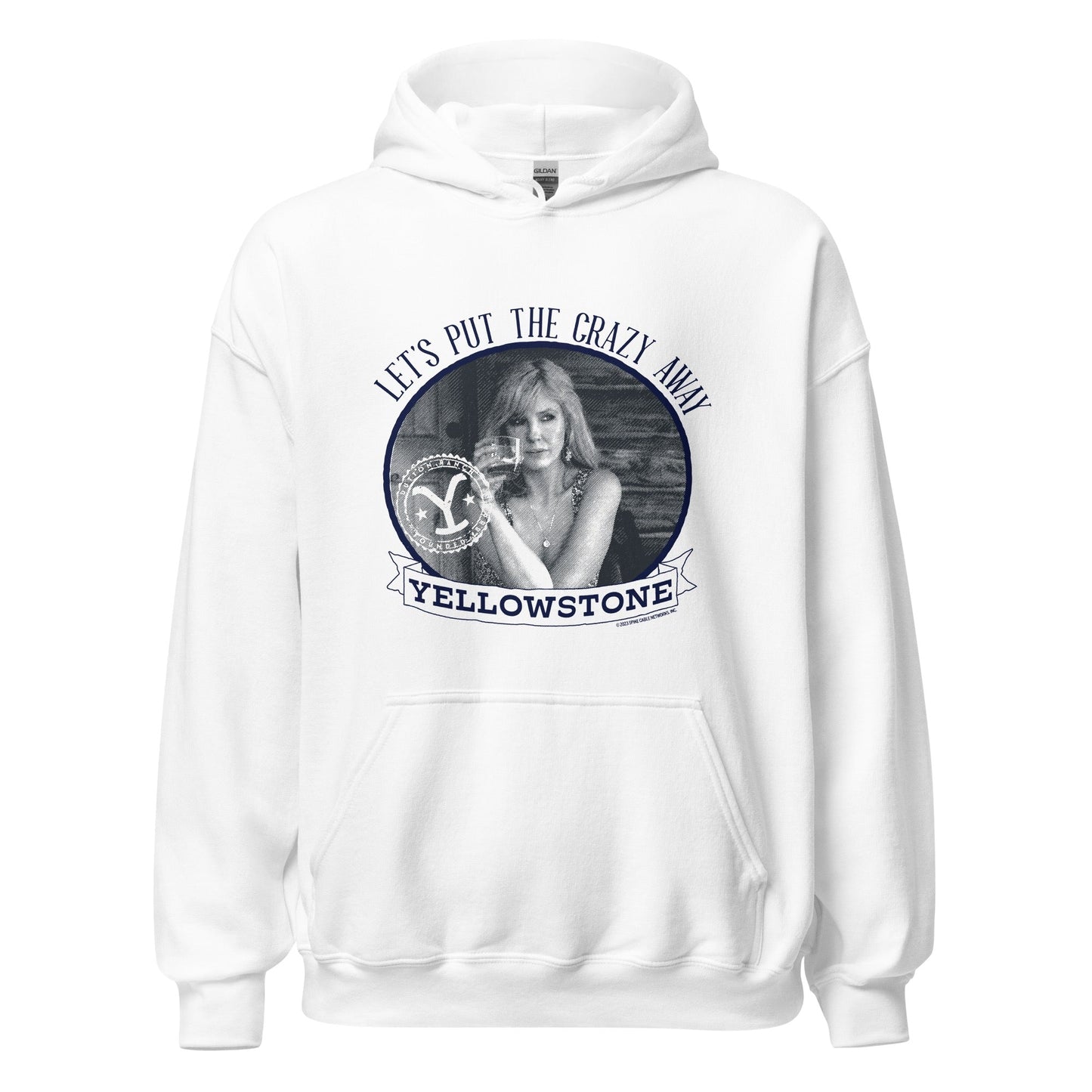 Yellowstone Let's Put the Crazy Away Hoodie - Paramount Shop