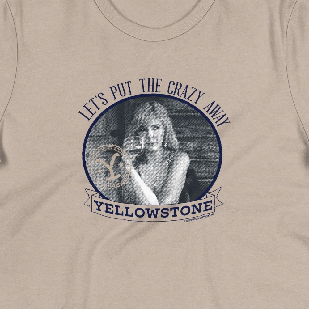 Yellowstone Let's Put the Crazy Away Women's T - Shirt - Paramount Shop