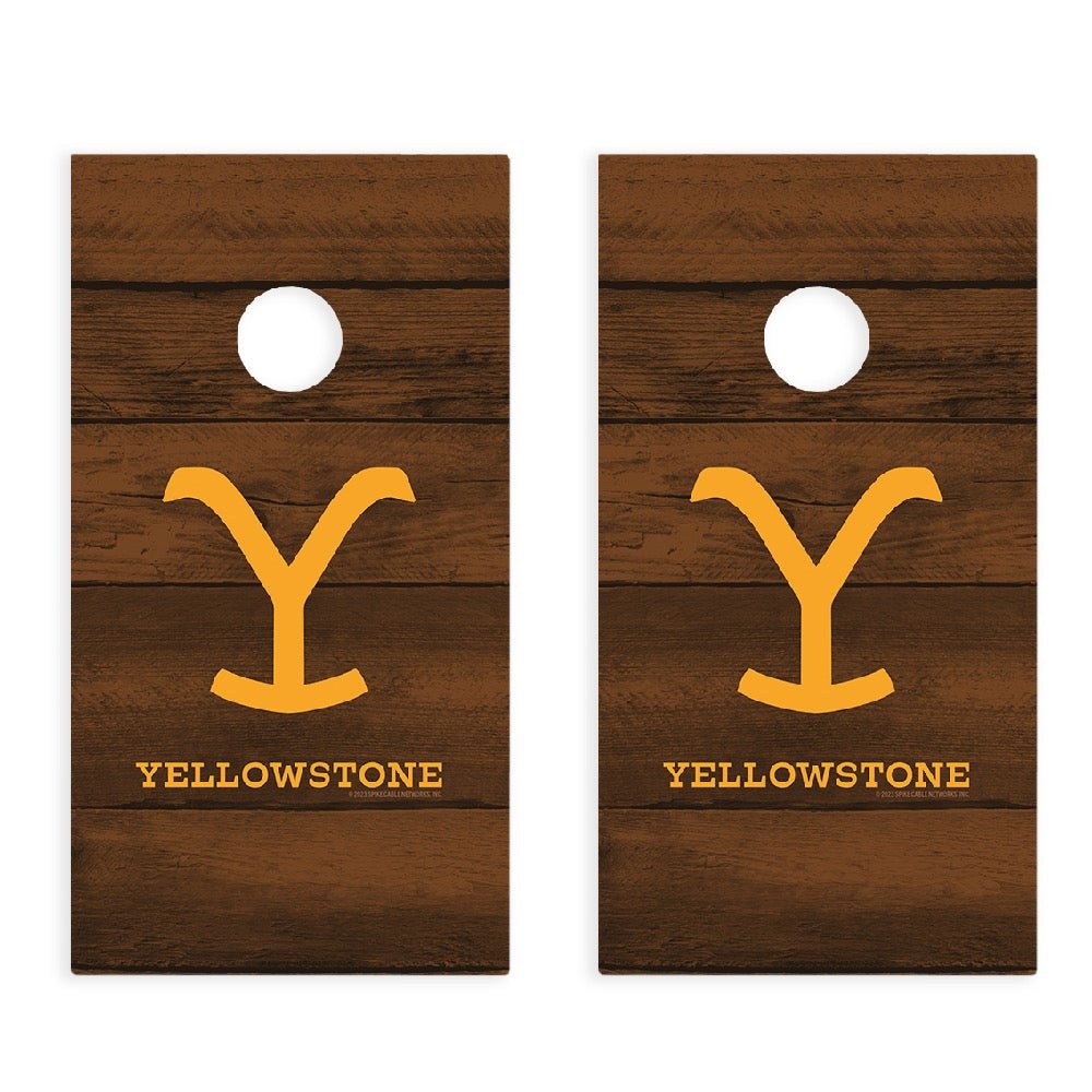Yellowstone Logo Desktop Cornhole - Paramount Shop