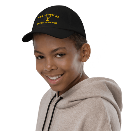 Yellowstone Logo Kids Baseball Hat - Paramount Shop