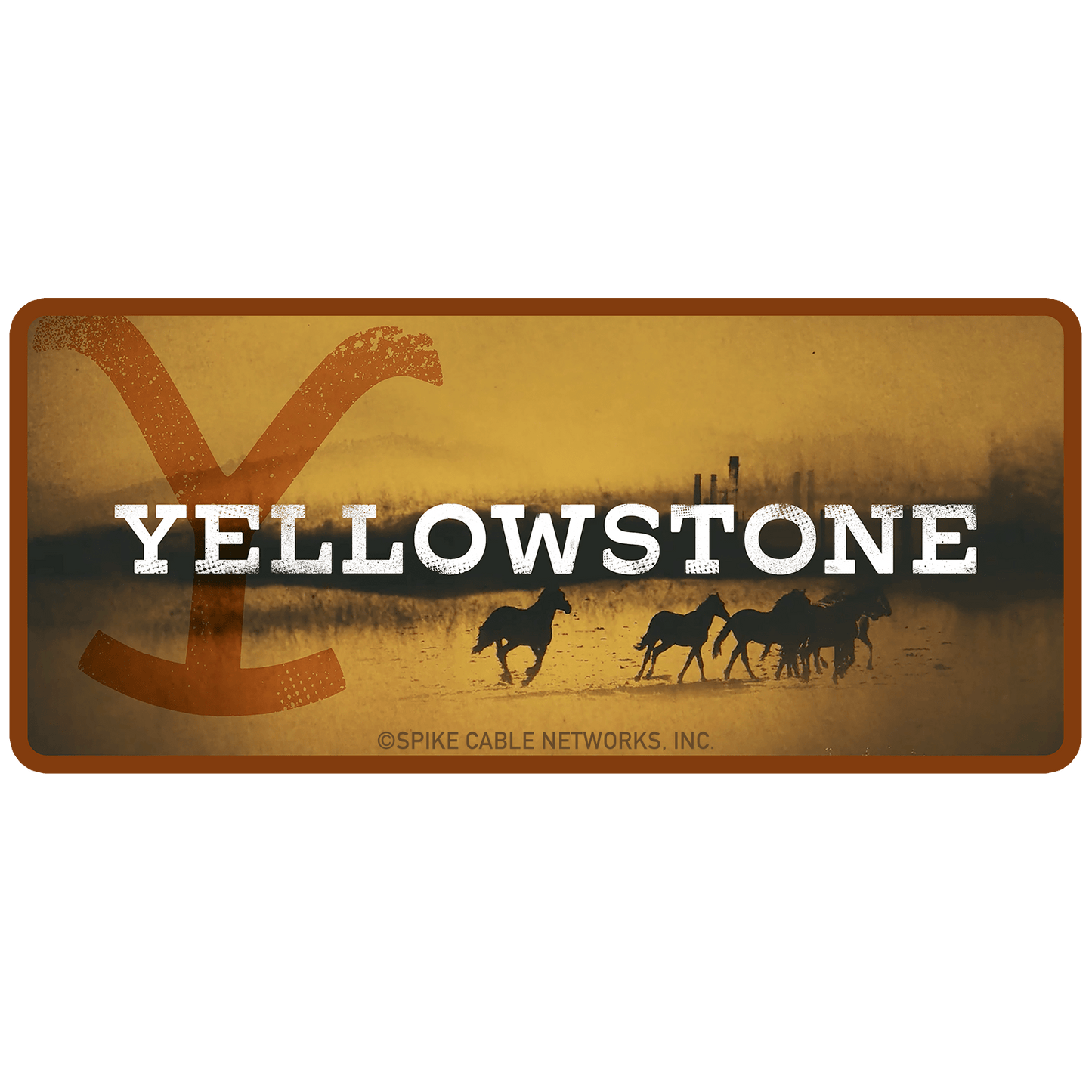 Yellowstone Logo Scenery Sticker Assorted Pack of 3 - Paramount Shop