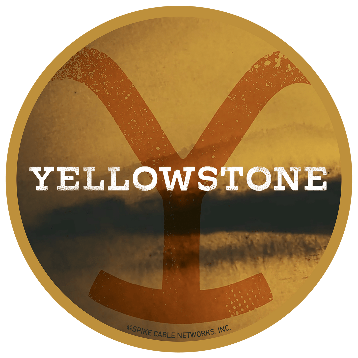 Yellowstone Logo Scenery Sticker Assorted Pack of 3 - Paramount Shop