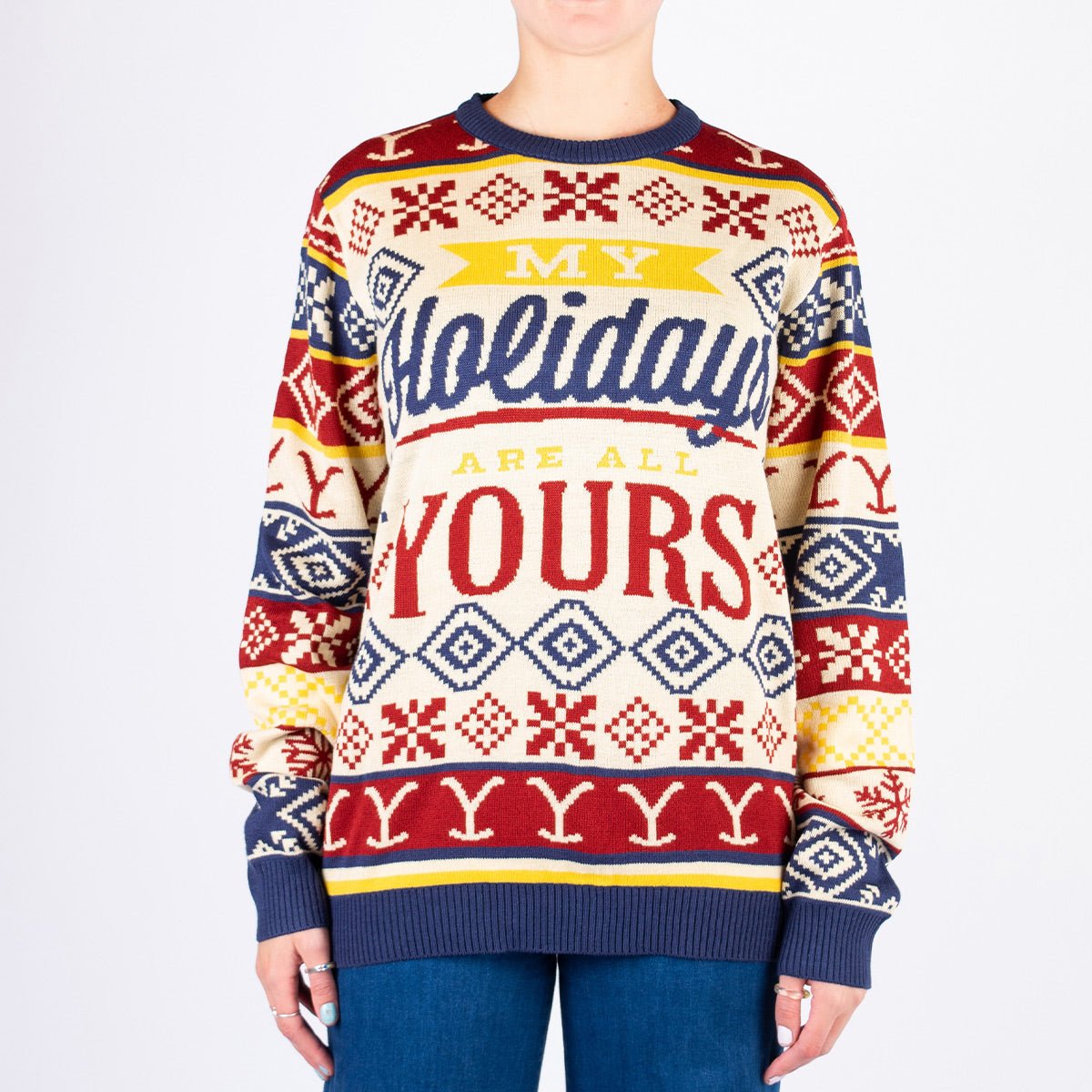 Yellowstone My Holidays Are All Yours Holiday Sweater - Paramount Shop