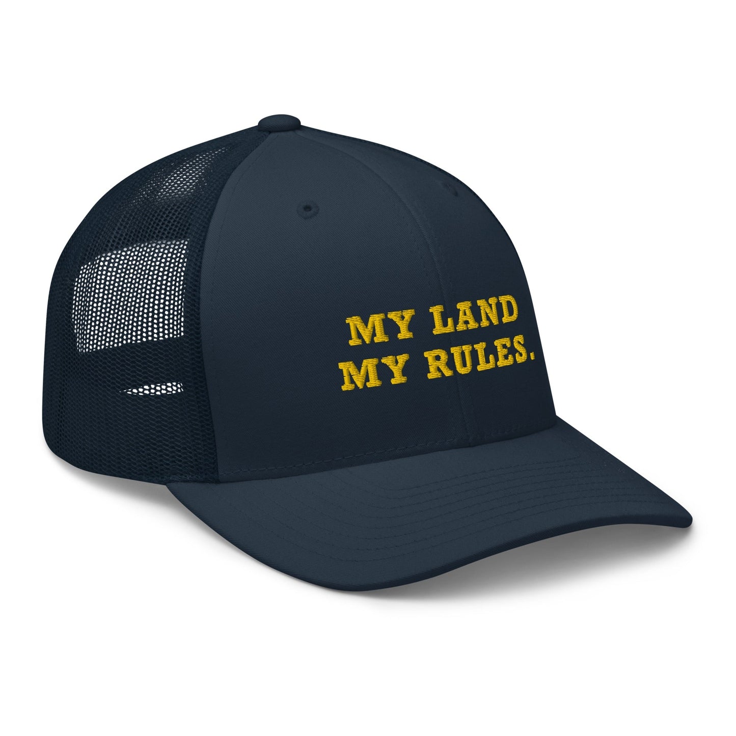 Yellowstone My Land My Rules Retro Trucker Hat - Paramount Shop